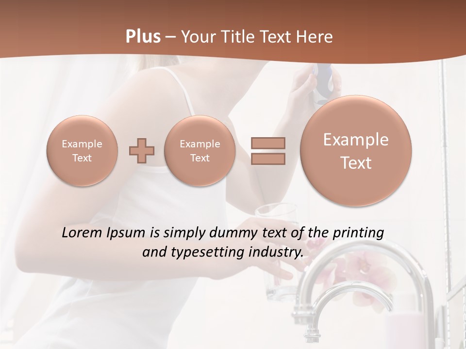 Face Black Unhappy PowerPoint Template