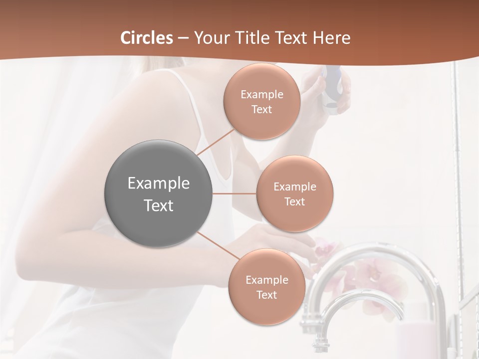 Face Black Unhappy PowerPoint Template