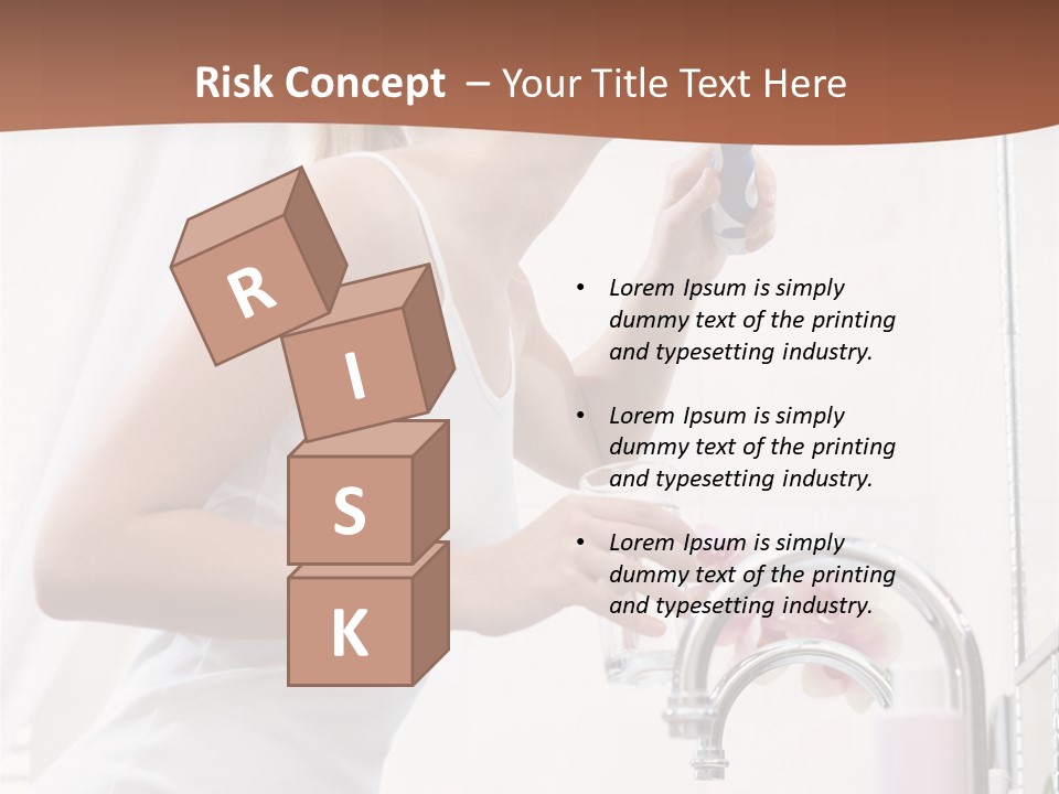 Face Black Unhappy PowerPoint Template