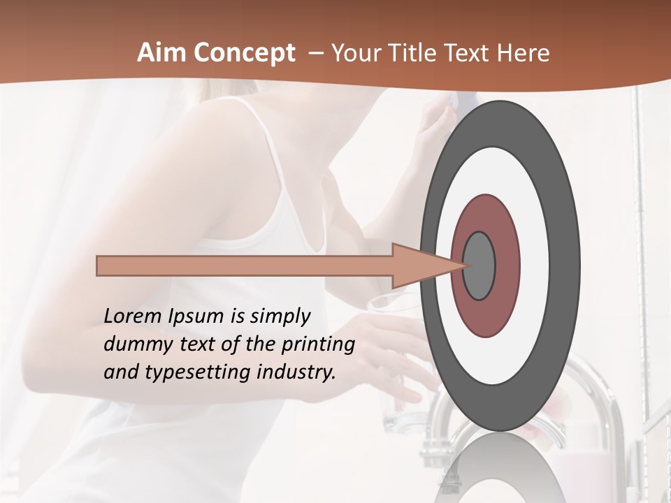 Face Black Unhappy PowerPoint Template