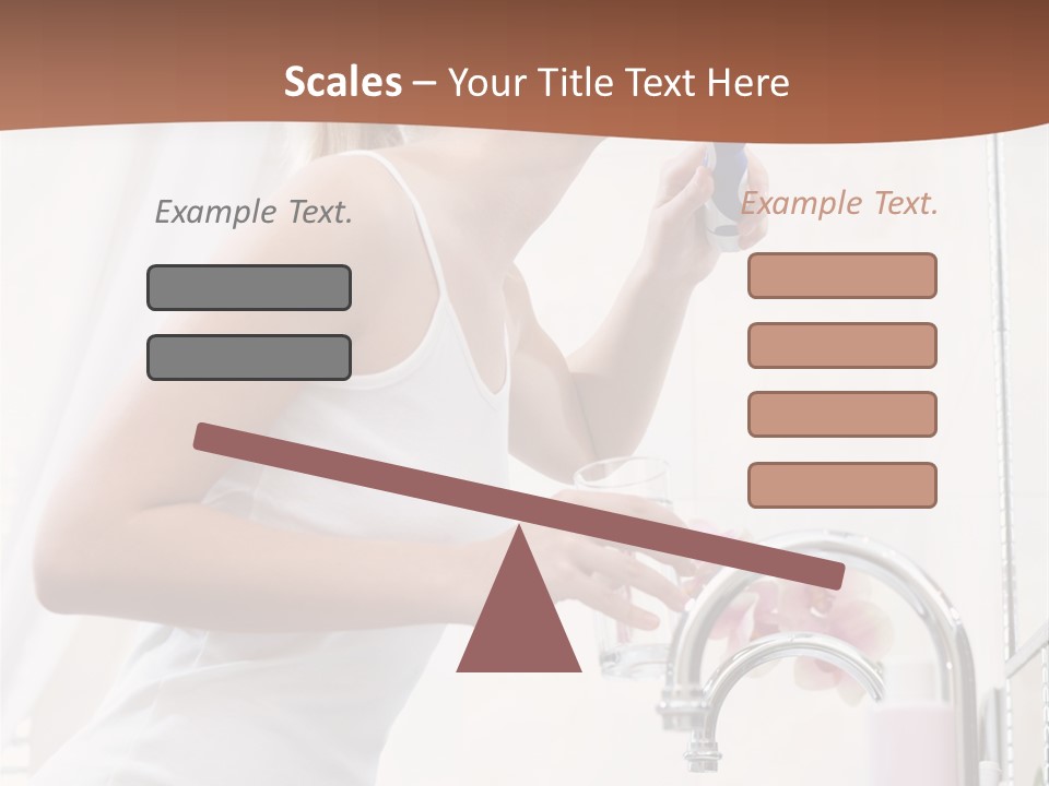 Face Black Unhappy PowerPoint Template