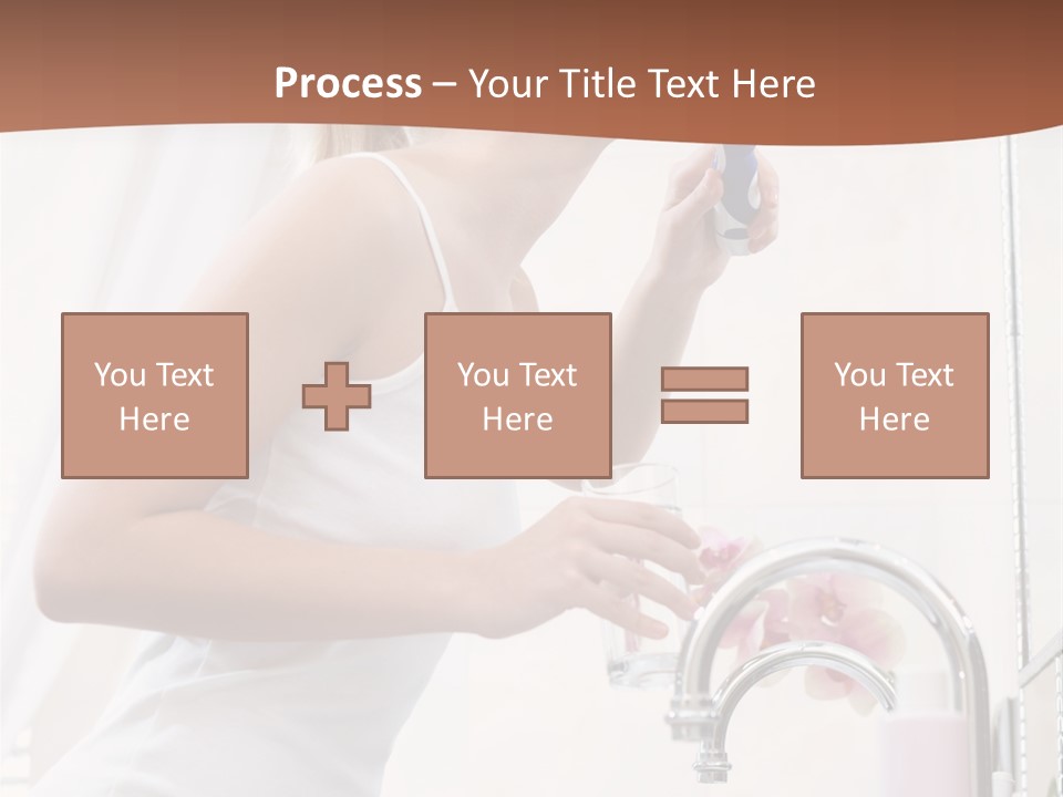 Face Black Unhappy PowerPoint Template