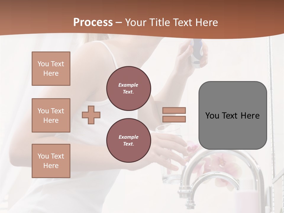 Face Black Unhappy PowerPoint Template