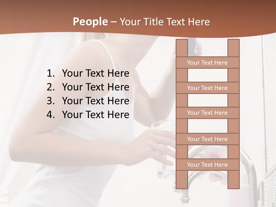 Face Black Unhappy PowerPoint Template