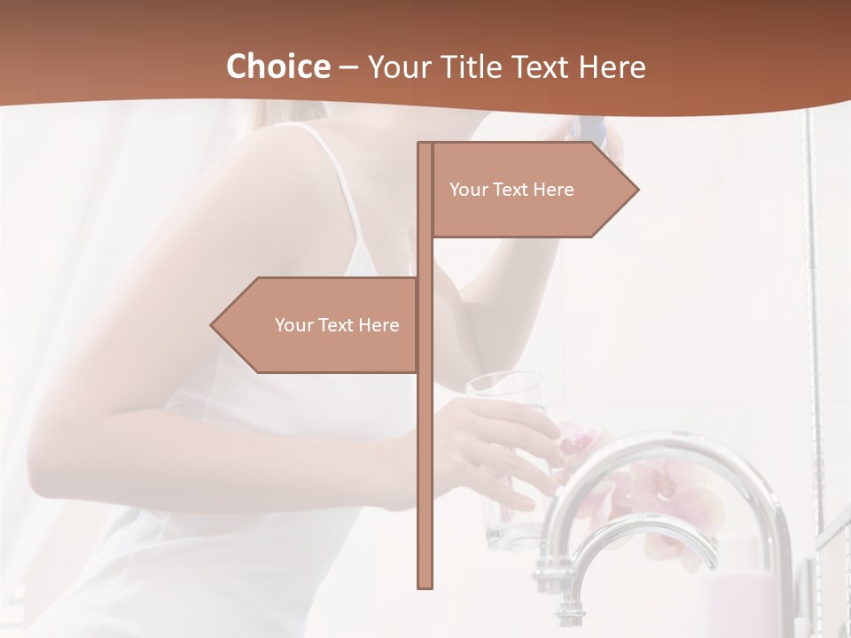 Face Black Unhappy PowerPoint Template