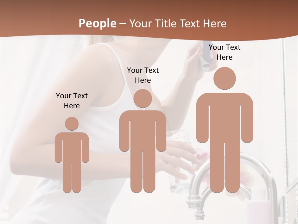 Face Black Unhappy PowerPoint Template