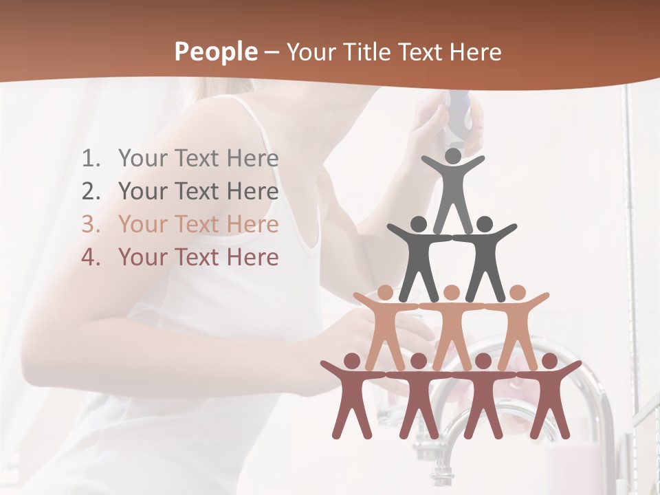 Face Black Unhappy PowerPoint Template