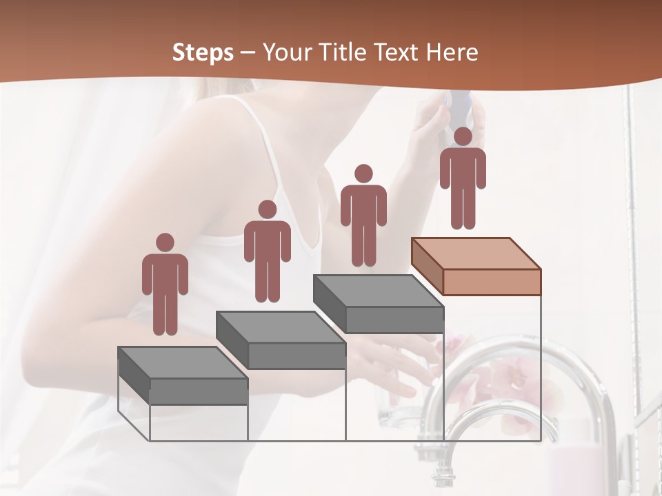 Face Black Unhappy PowerPoint Template