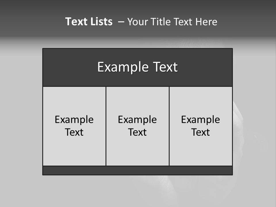 Face Black Unhappy PowerPoint Template