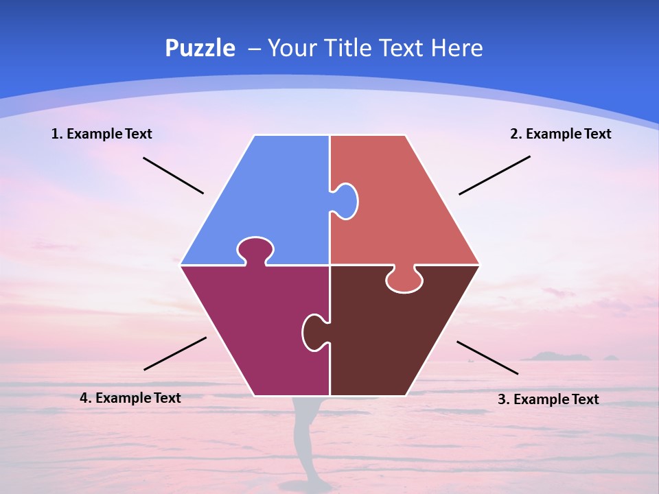 Pose Holiday Body PowerPoint Template