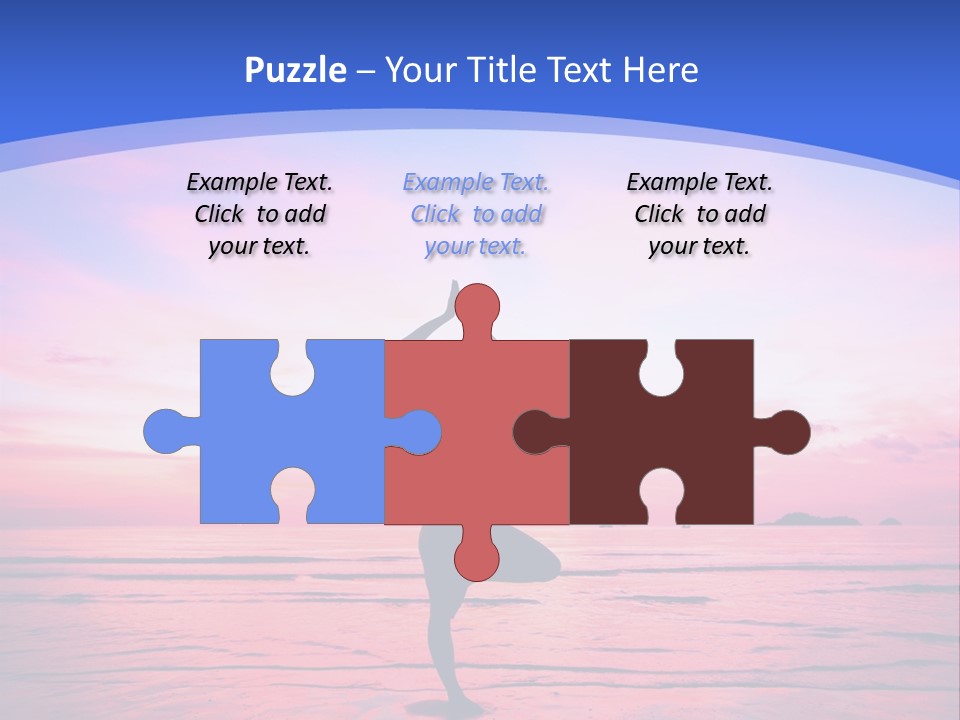 Pose Holiday Body PowerPoint Template