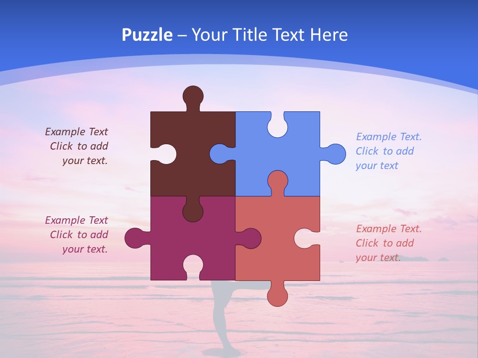 Pose Holiday Body PowerPoint Template