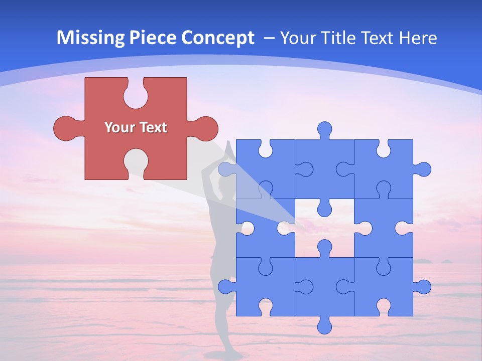 Pose Holiday Body PowerPoint Template