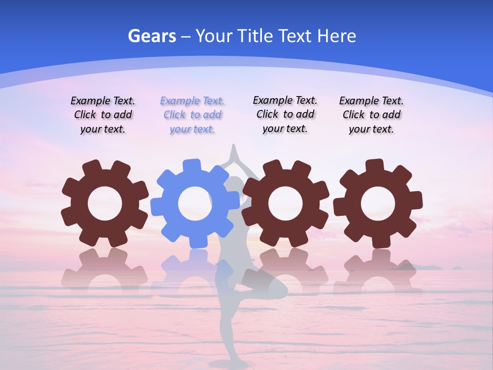 Pose Holiday Body PowerPoint Template