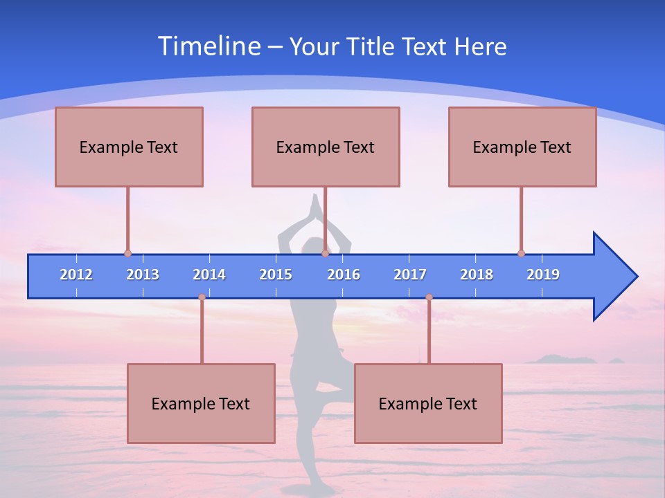 Pose Holiday Body PowerPoint Template