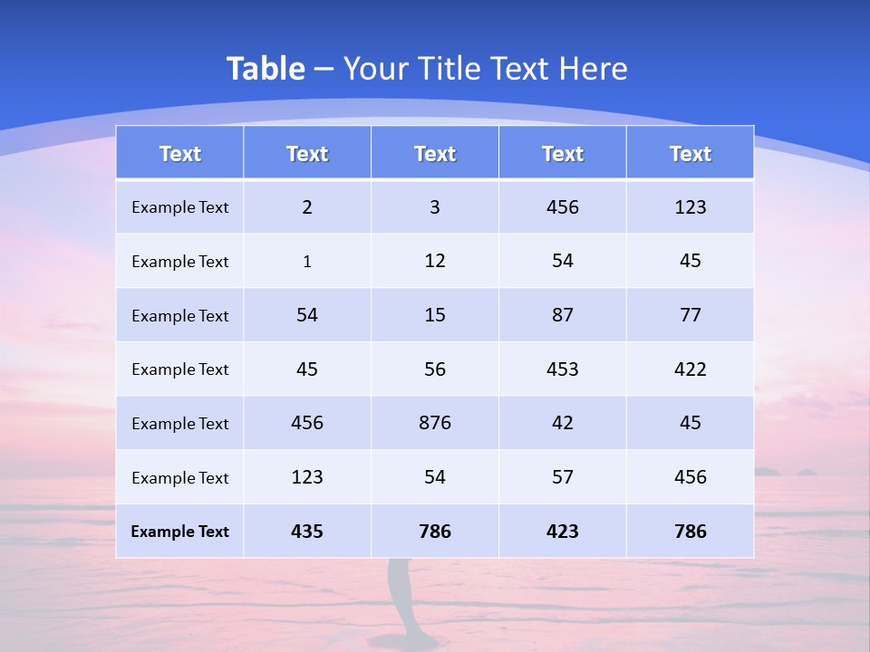 Pose Holiday Body PowerPoint Template