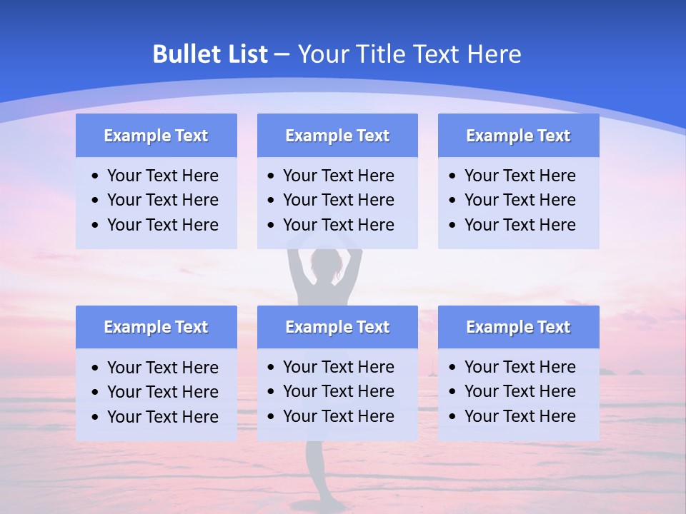 Pose Holiday Body PowerPoint Template