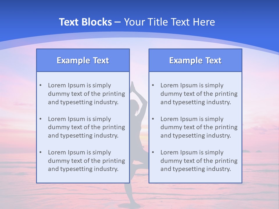 Pose Holiday Body PowerPoint Template