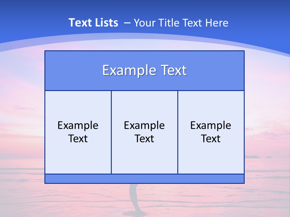 Pose Holiday Body PowerPoint Template