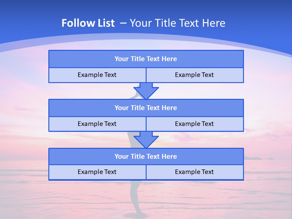 Pose Holiday Body PowerPoint Template