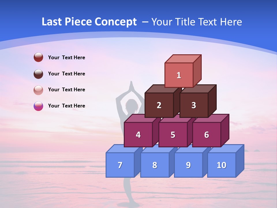 Pose Holiday Body PowerPoint Template