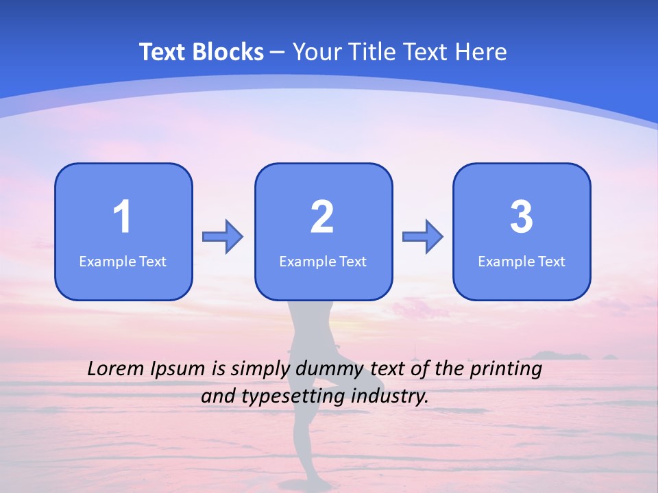 Pose Holiday Body PowerPoint Template