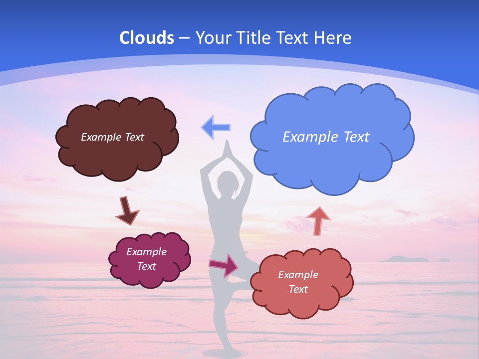 Pose Holiday Body PowerPoint Template