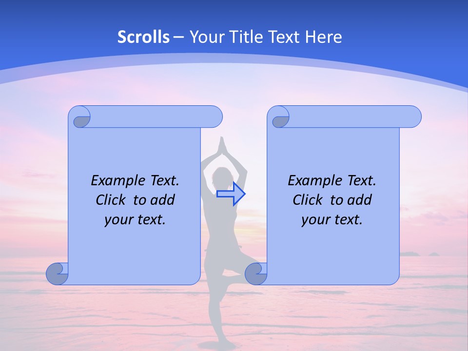 Pose Holiday Body PowerPoint Template