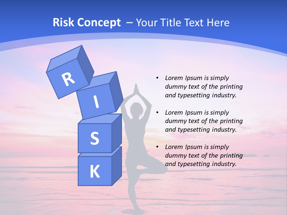 Pose Holiday Body PowerPoint Template