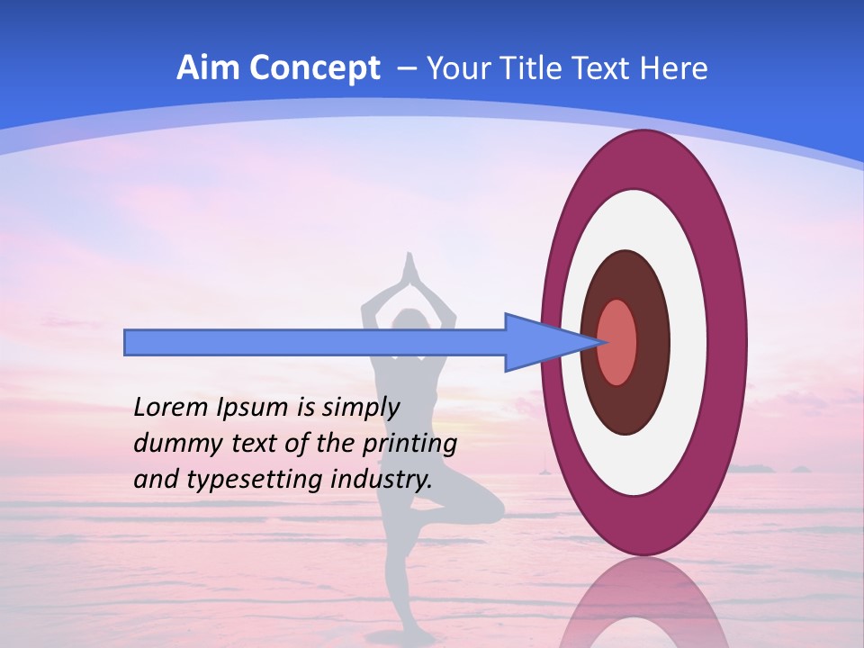 Pose Holiday Body PowerPoint Template