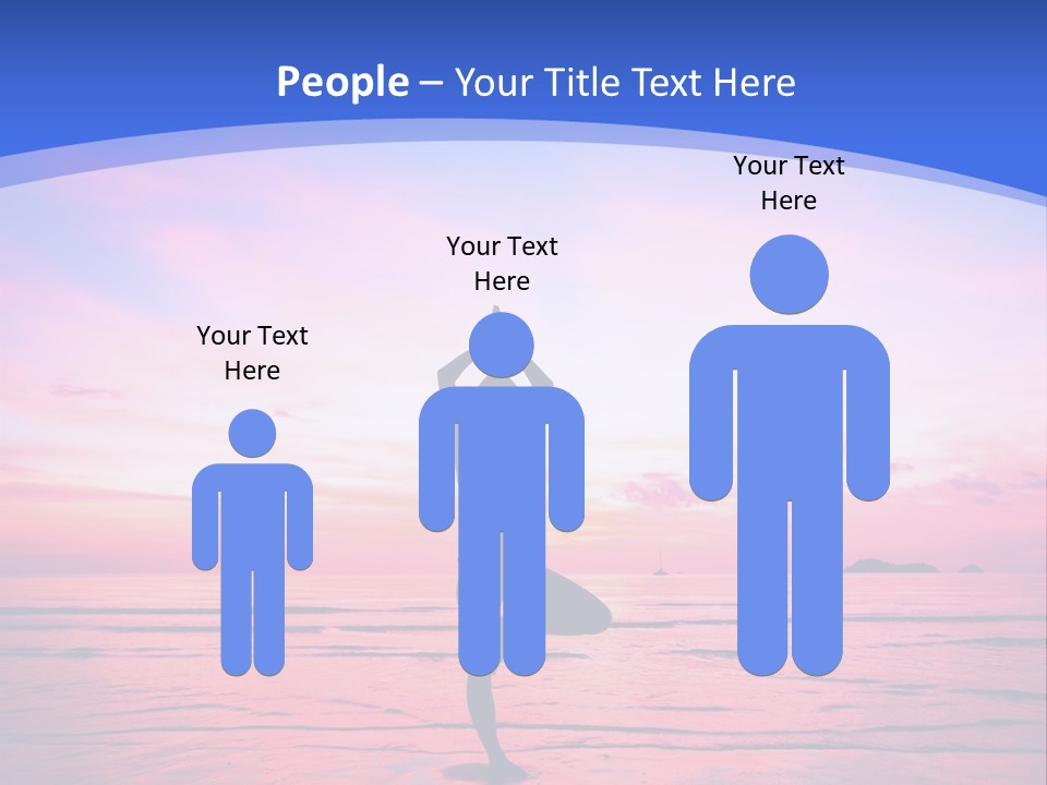 Pose Holiday Body PowerPoint Template