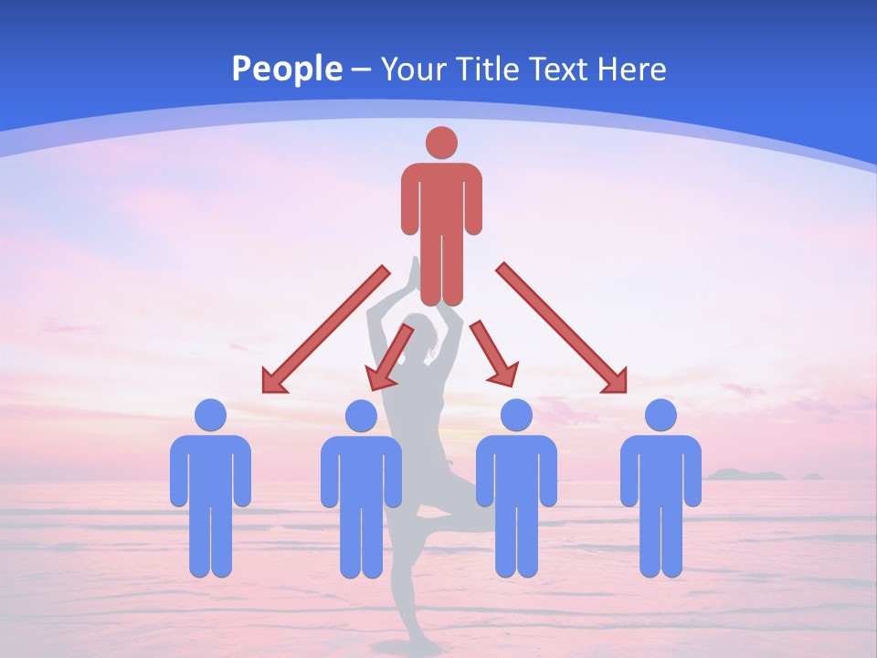 Pose Holiday Body PowerPoint Template