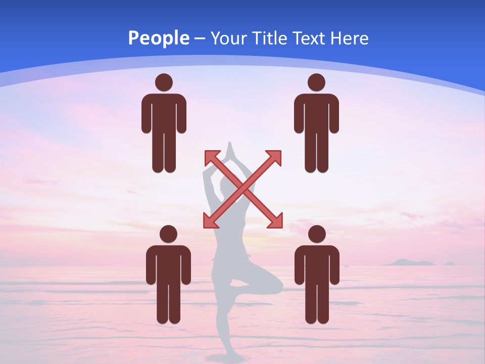 Pose Holiday Body PowerPoint Template