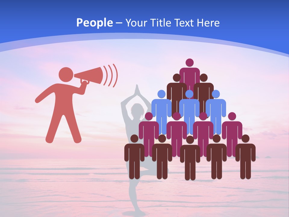 Pose Holiday Body PowerPoint Template