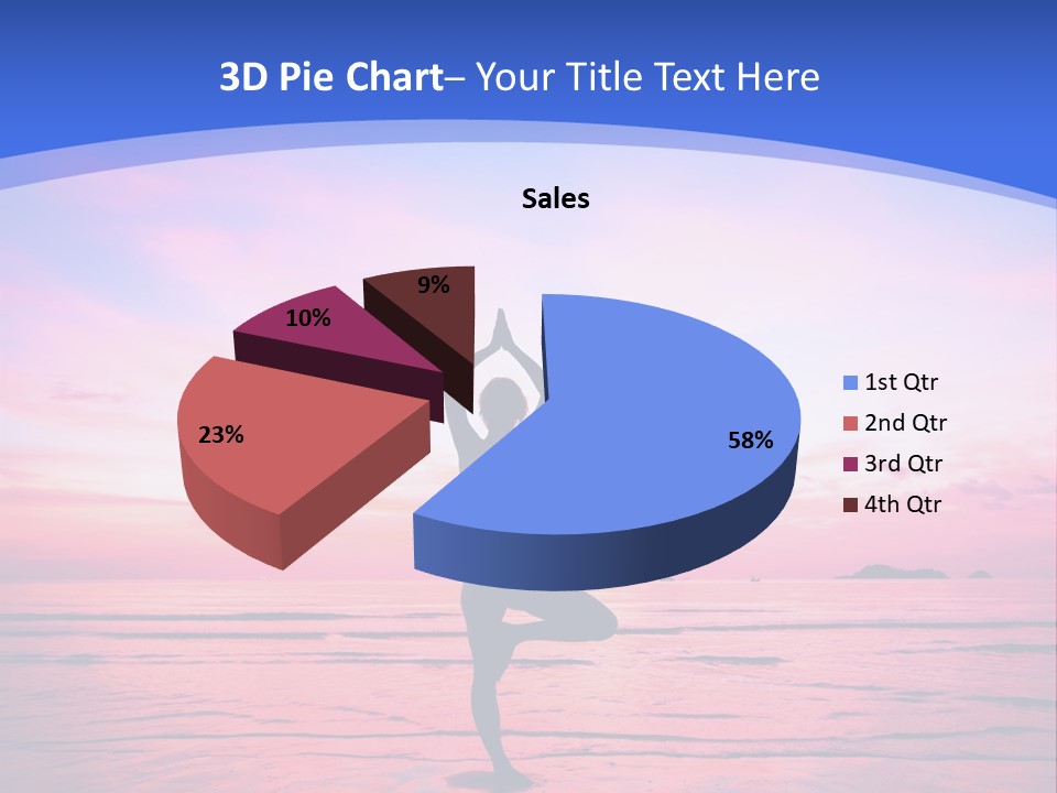 Pose Holiday Body PowerPoint Template