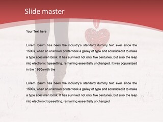 Person Portrait White PowerPoint Template
