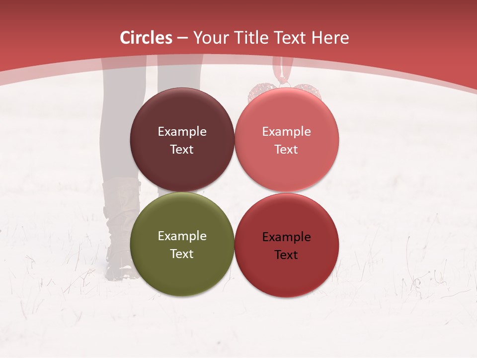 Person Portrait White PowerPoint Template