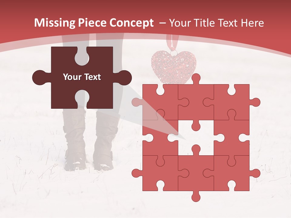 Person Portrait White PowerPoint Template