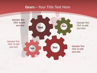Person Portrait White PowerPoint Template