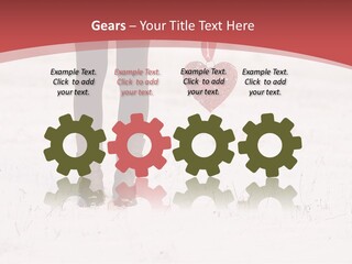 Person Portrait White PowerPoint Template