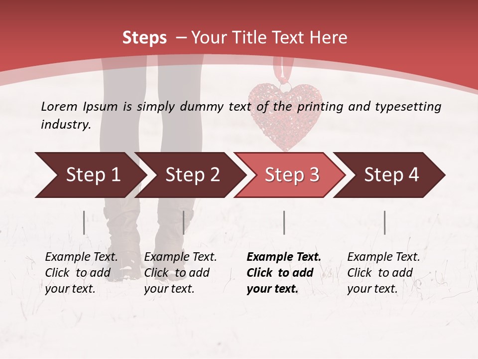 Person Portrait White PowerPoint Template