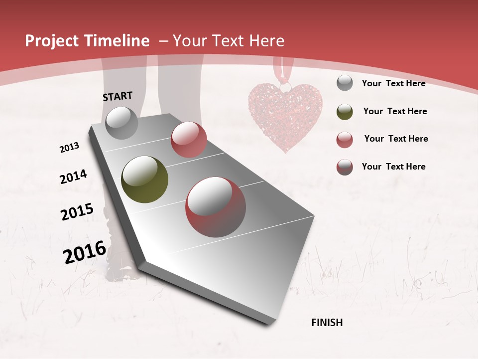 Person Portrait White PowerPoint Template