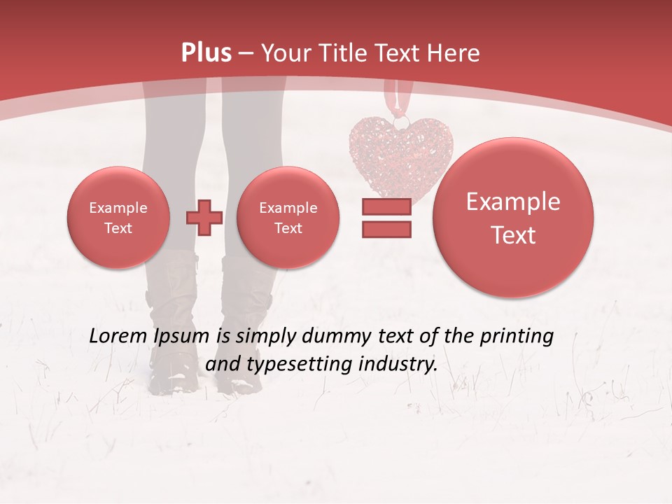 Person Portrait White PowerPoint Template