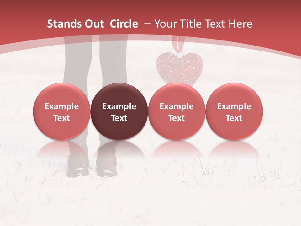 Person Portrait White PowerPoint Template