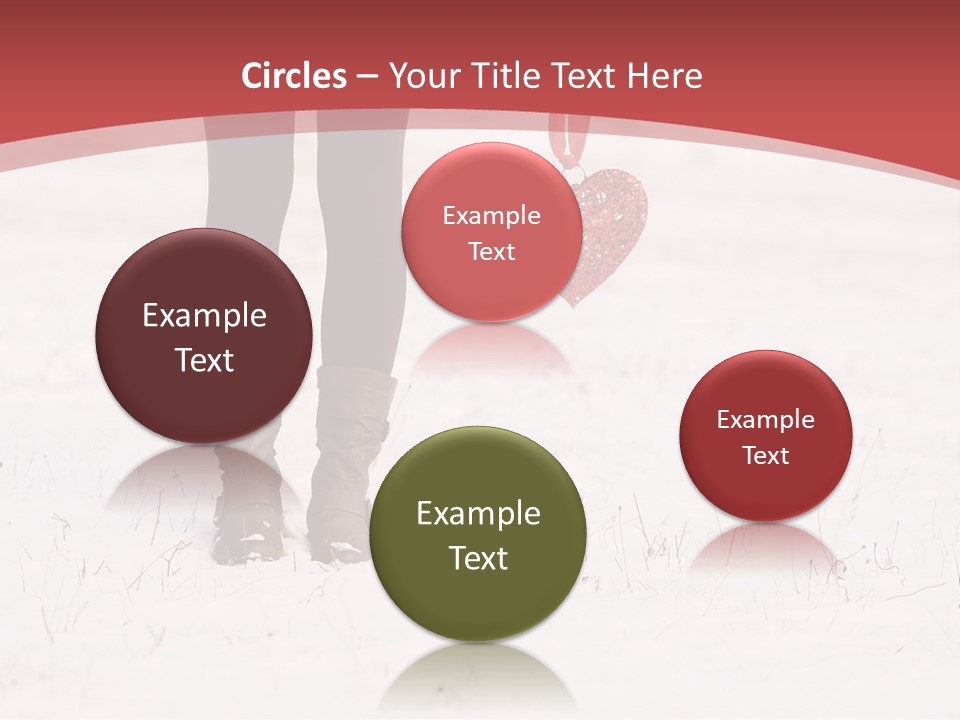 Person Portrait White PowerPoint Template