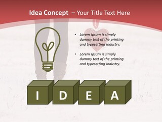 Person Portrait White PowerPoint Template