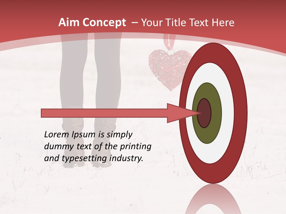 Person Portrait White PowerPoint Template