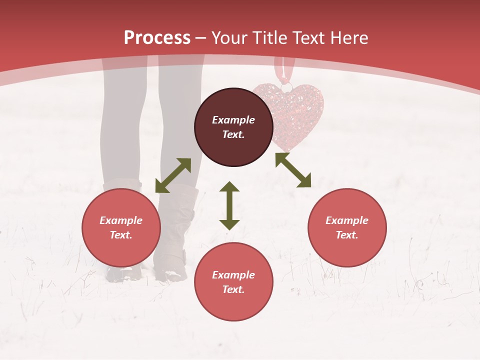 Person Portrait White PowerPoint Template