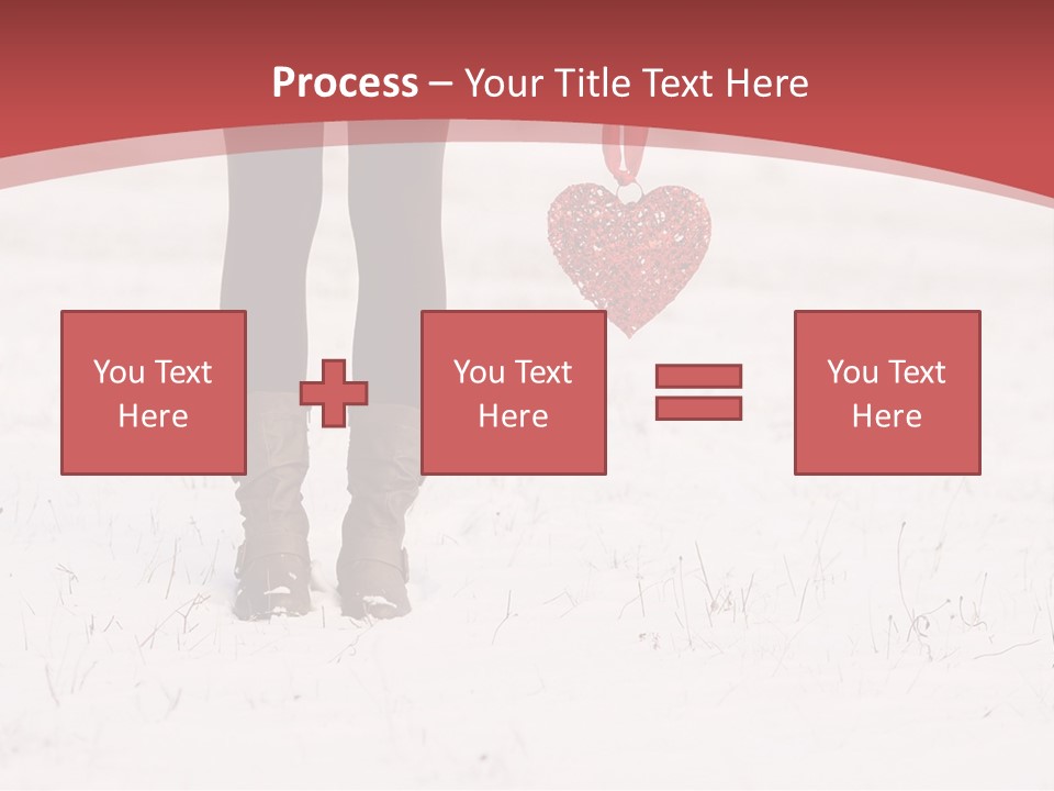 Person Portrait White PowerPoint Template