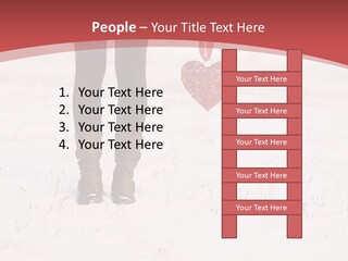 Person Portrait White PowerPoint Template